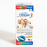 Alaska Omega 3 with Coenzyme q10 
